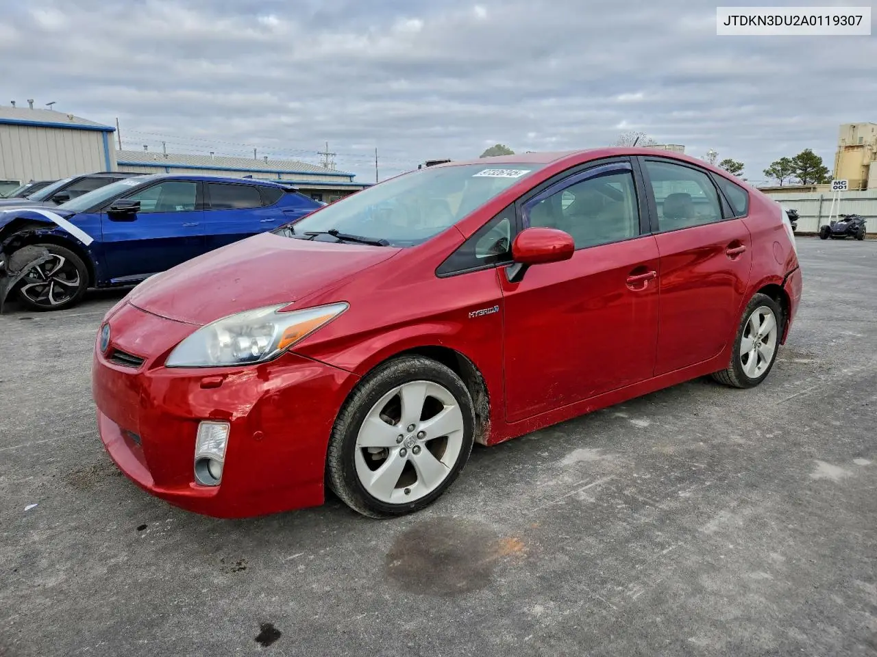 JTDKN3DU2A0119307 2010 Toyota Prius
