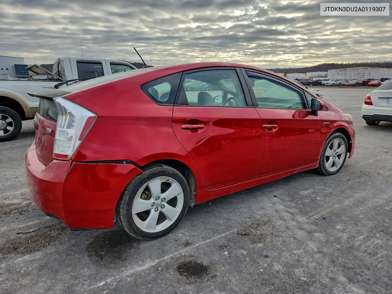 JTDKN3DU2A0119307 2010 Toyota Prius