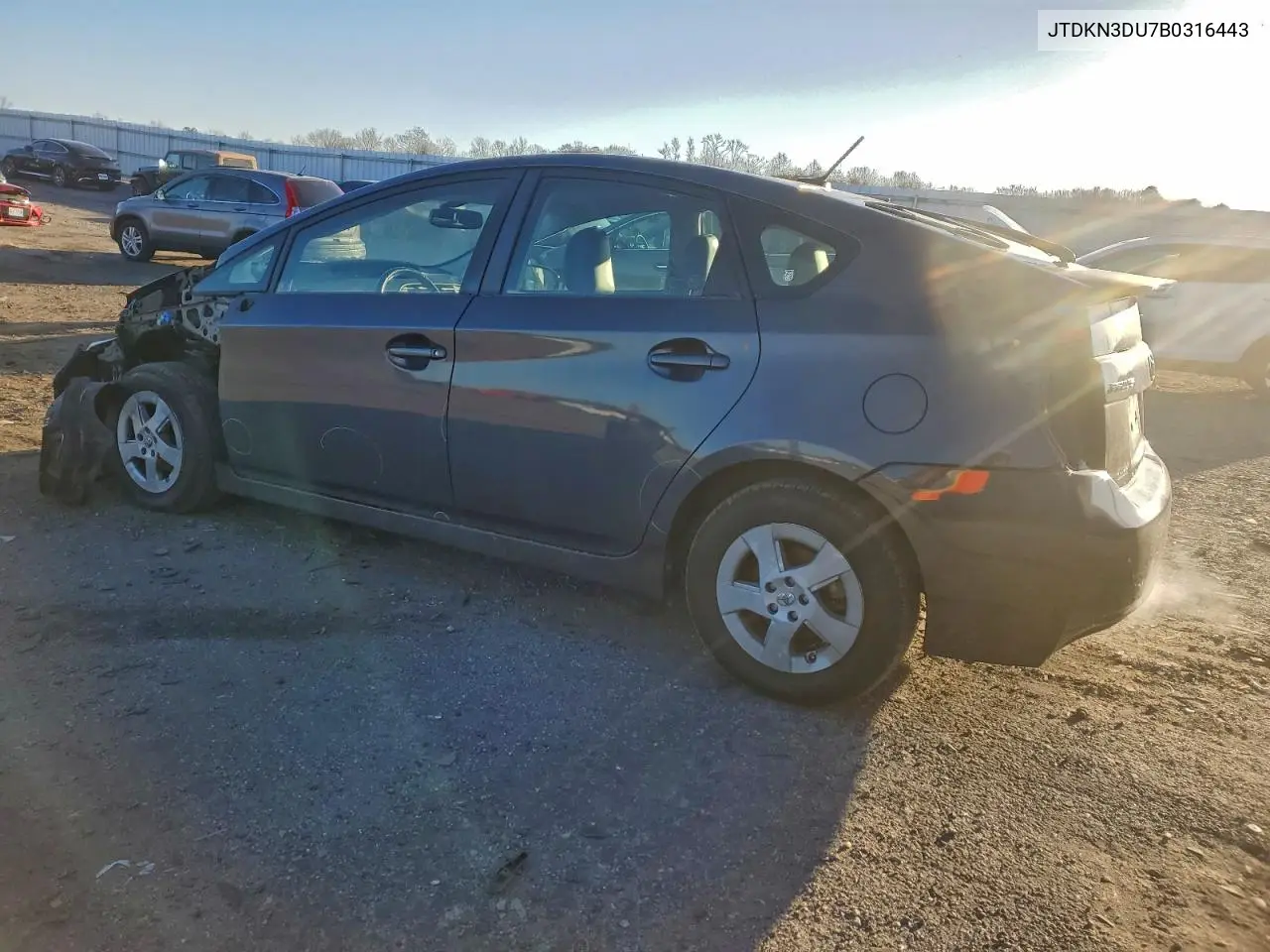 JTDKN3DU7B0316443 2011 Toyota Prius