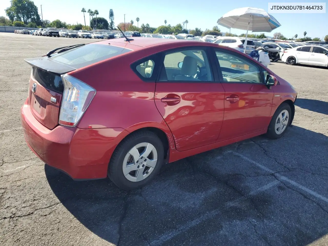 JTDKN3DU7B1464733 2011 Toyota Prius