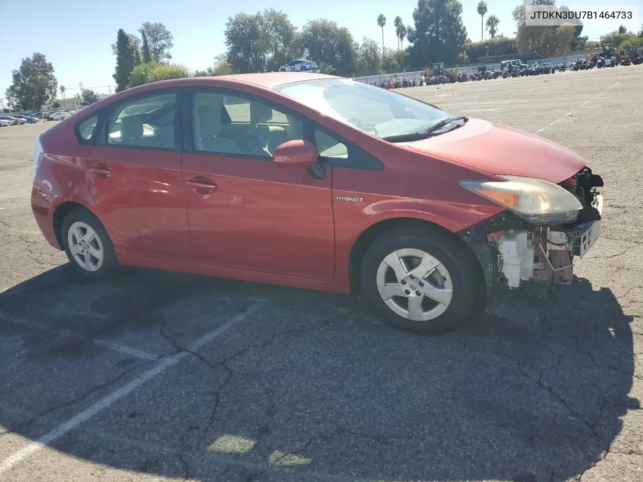 JTDKN3DU7B1464733 2011 Toyota Prius