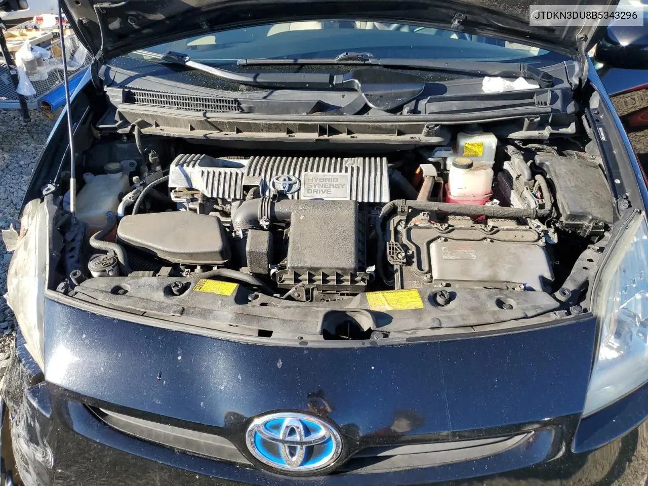 JTDKN3DU8B5343296 2011 Toyota Prius
