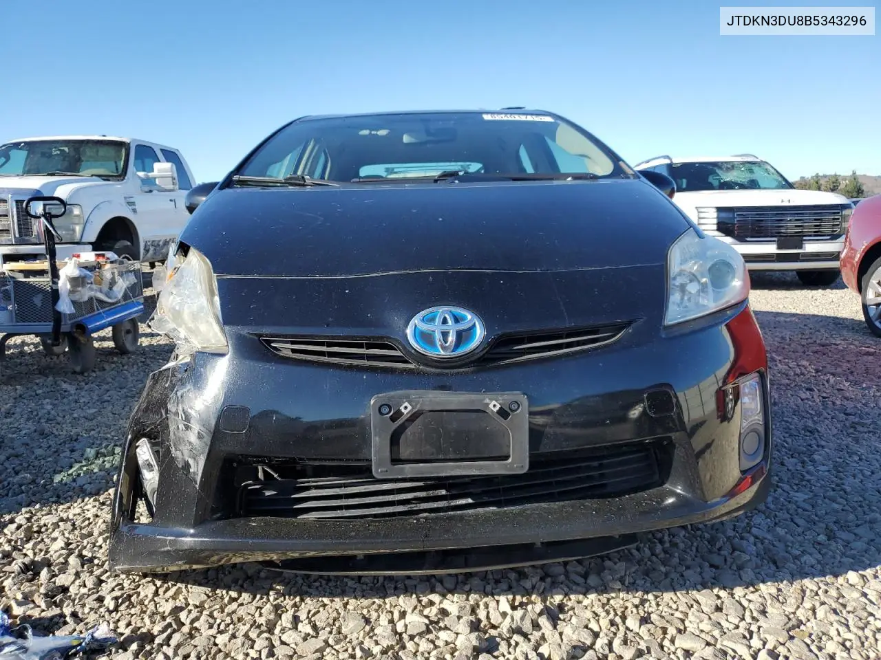 JTDKN3DU8B5343296 2011 Toyota Prius
