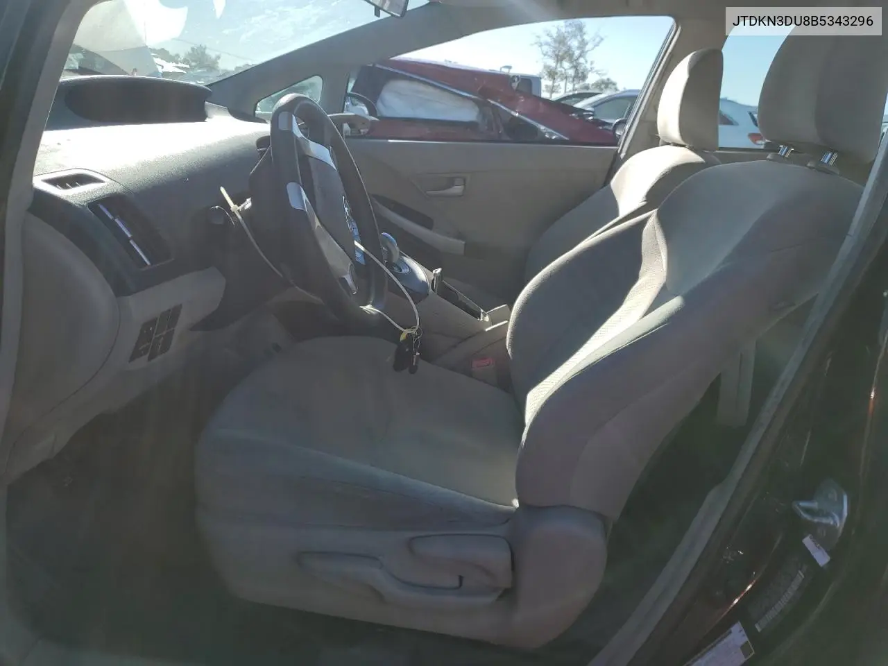 JTDKN3DU8B5343296 2011 Toyota Prius