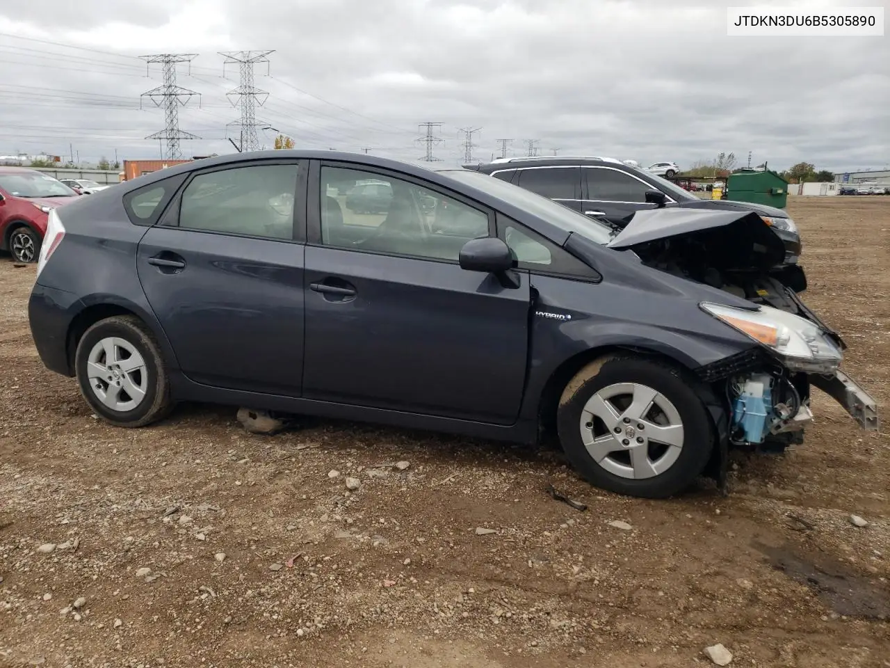 JTDKN3DU6B5305890 2011 Toyota Prius