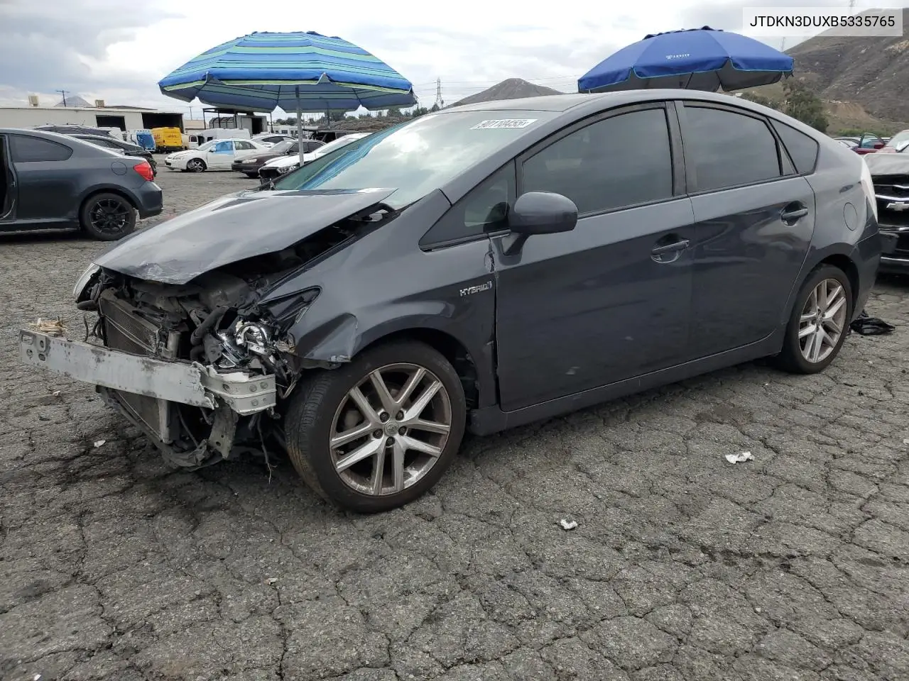 JTDKN3DUXB5335765 2011 Toyota Prius