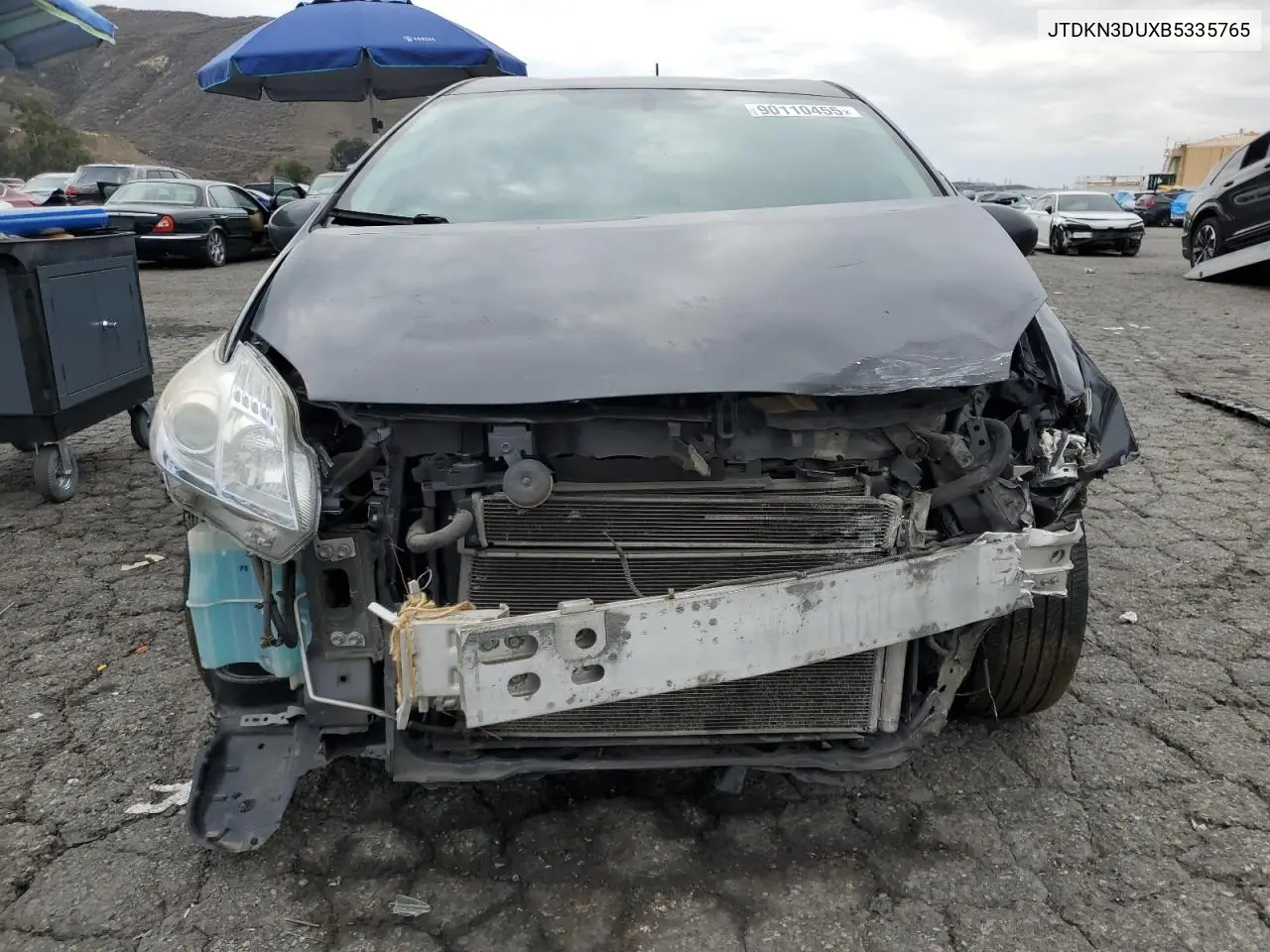 JTDKN3DUXB5335765 2011 Toyota Prius