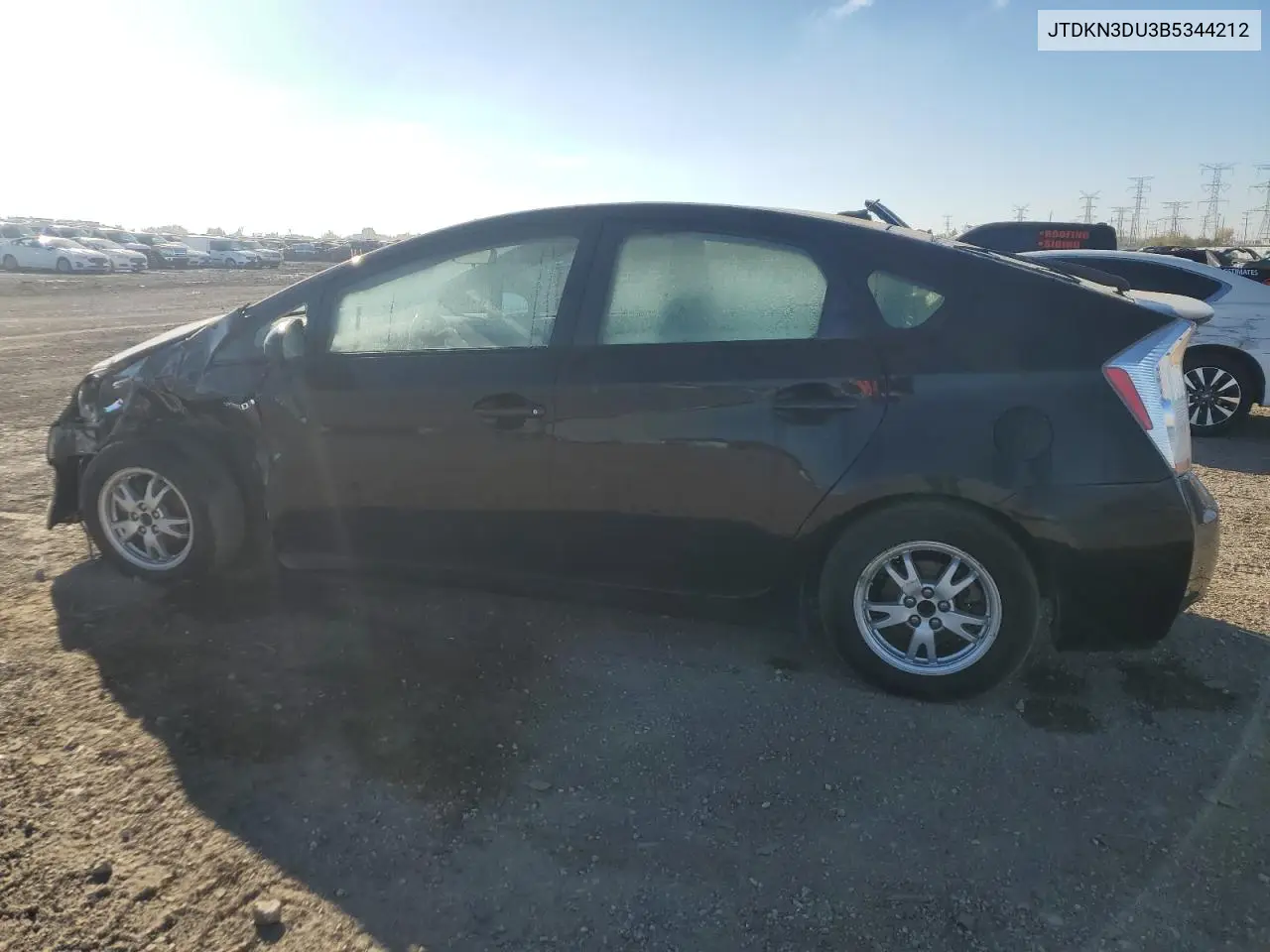 JTDKN3DU3B5344212 2011 Toyota Prius