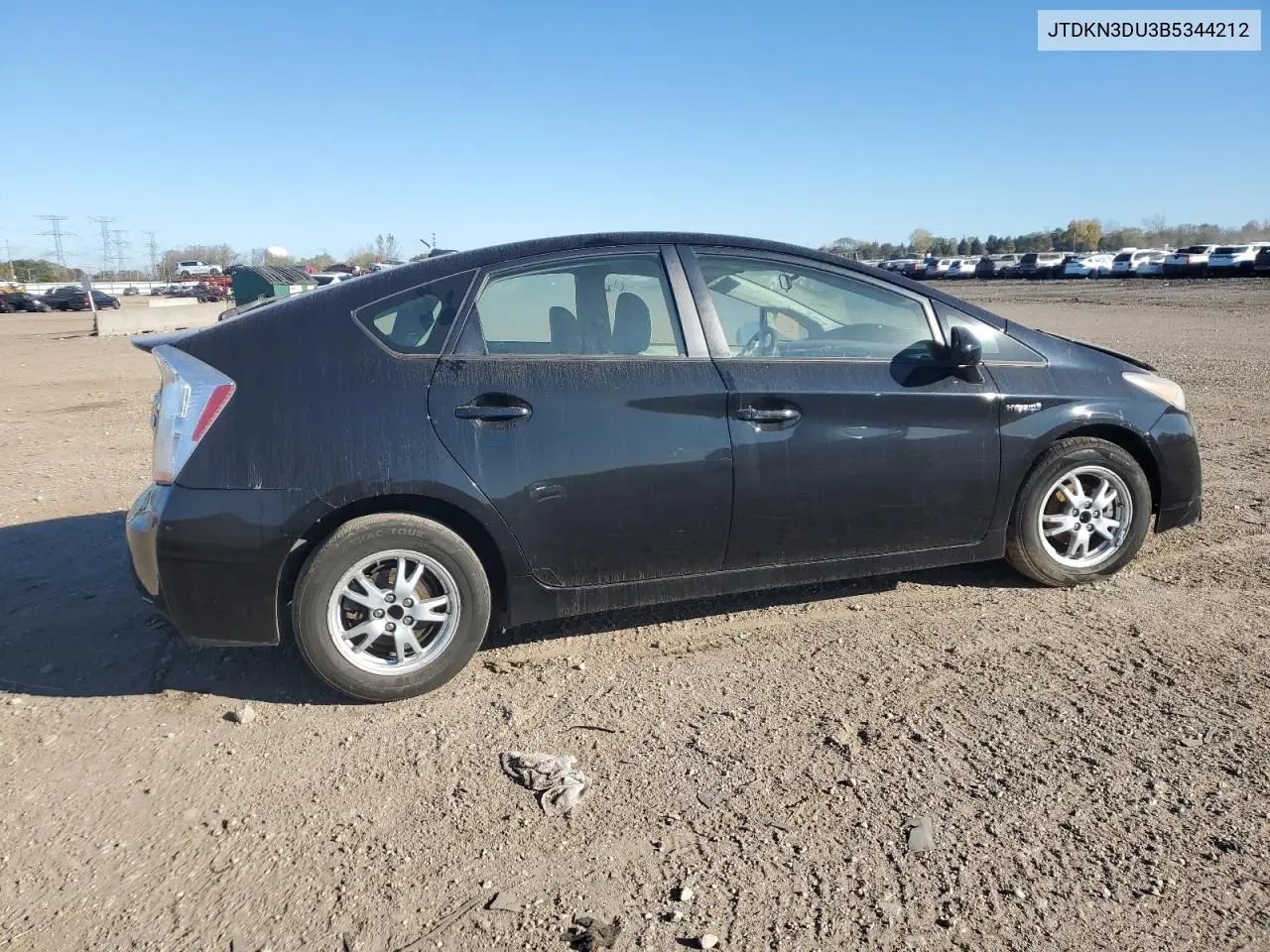 JTDKN3DU3B5344212 2011 Toyota Prius