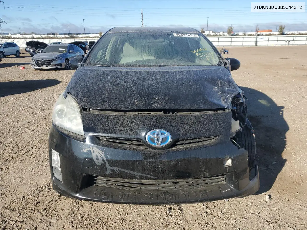 JTDKN3DU3B5344212 2011 Toyota Prius