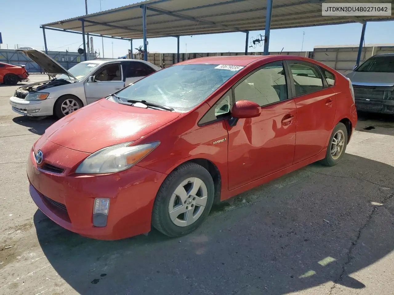 JTDKN3DU4B0271042 2011 Toyota Prius