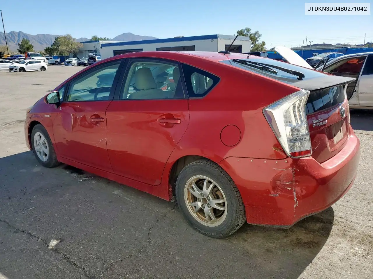 JTDKN3DU4B0271042 2011 Toyota Prius