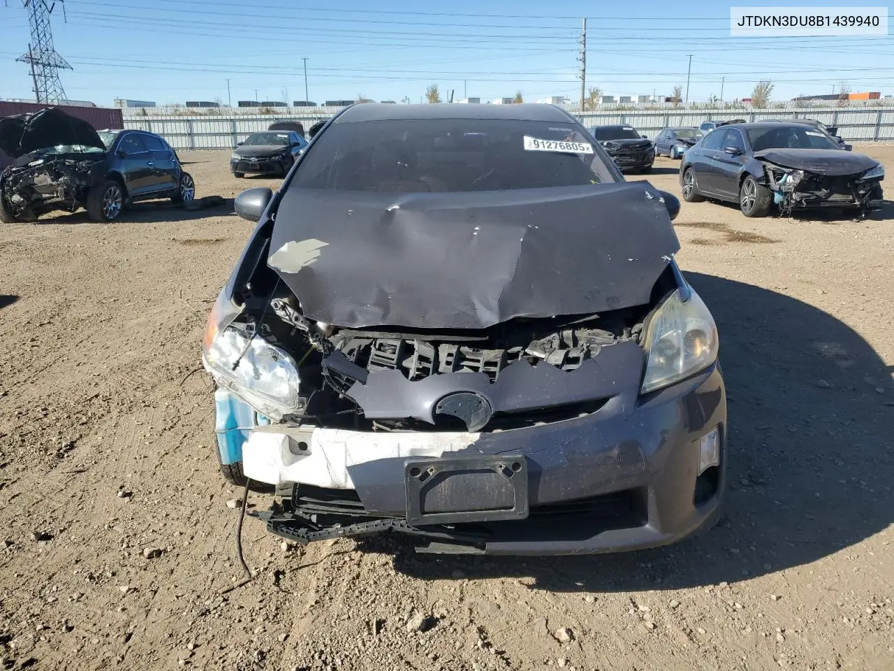 JTDKN3DU8B1439940 2011 Toyota Prius