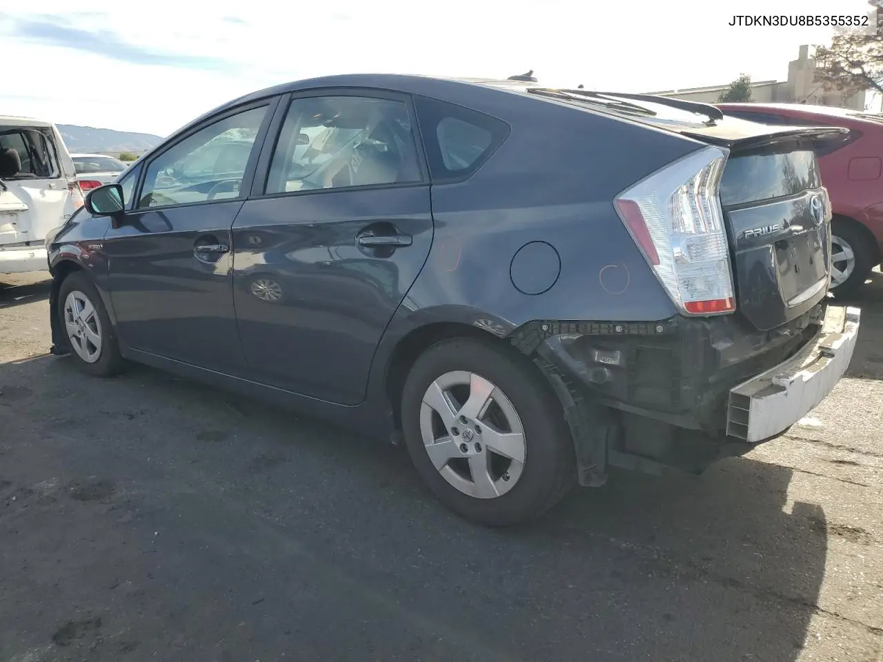 JTDKN3DU8B5355352 2011 Toyota Prius