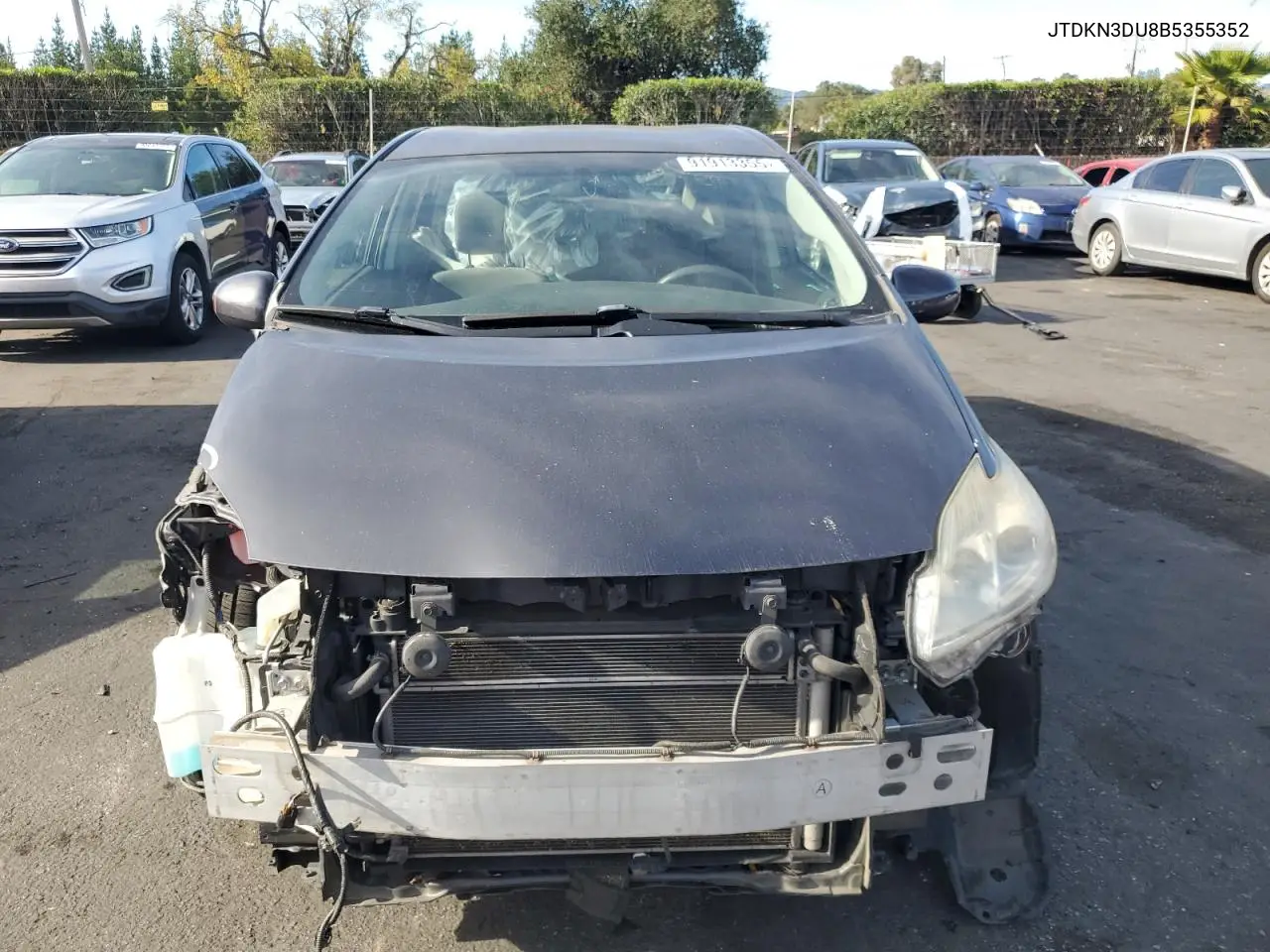 JTDKN3DU8B5355352 2011 Toyota Prius