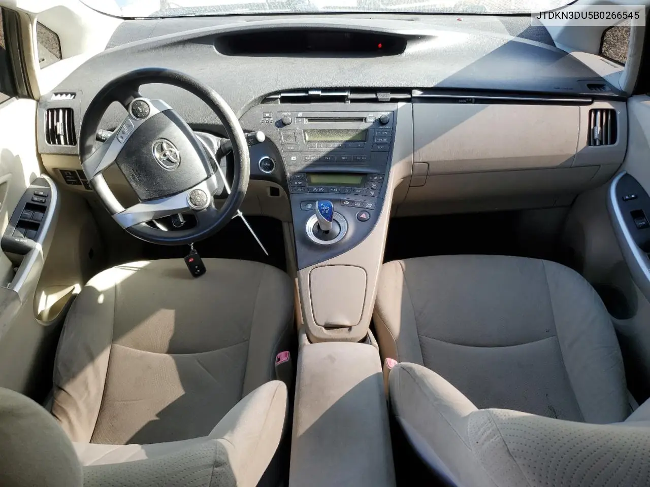 JTDKN3DU5B0266545 2011 Toyota Prius