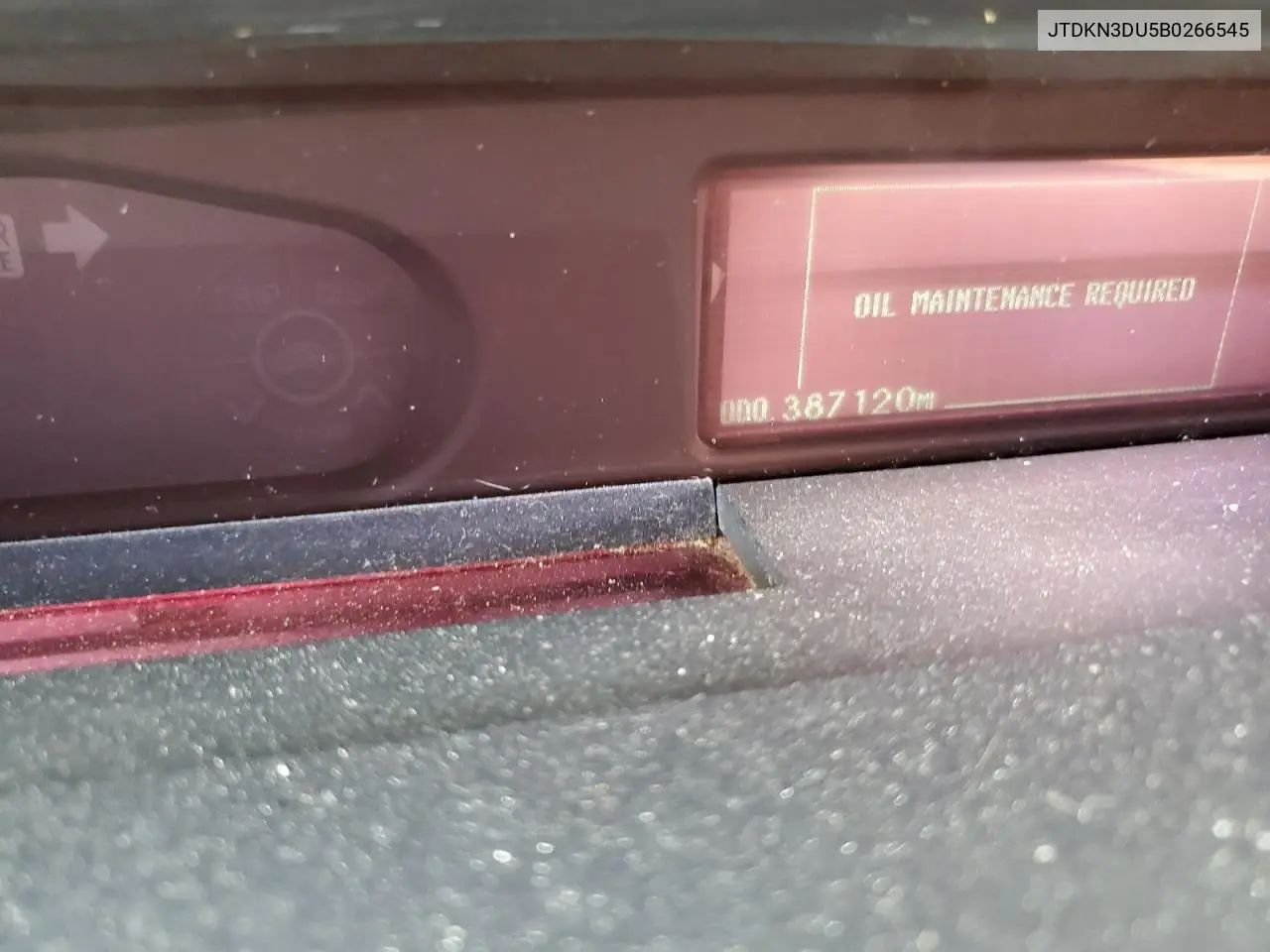 JTDKN3DU5B0266545 2011 Toyota Prius