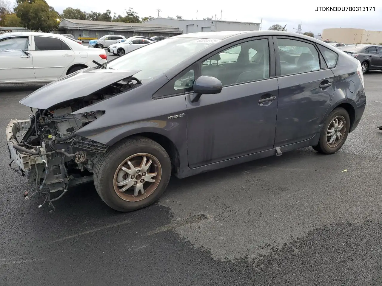 JTDKN3DU7B0313171 2011 Toyota Prius