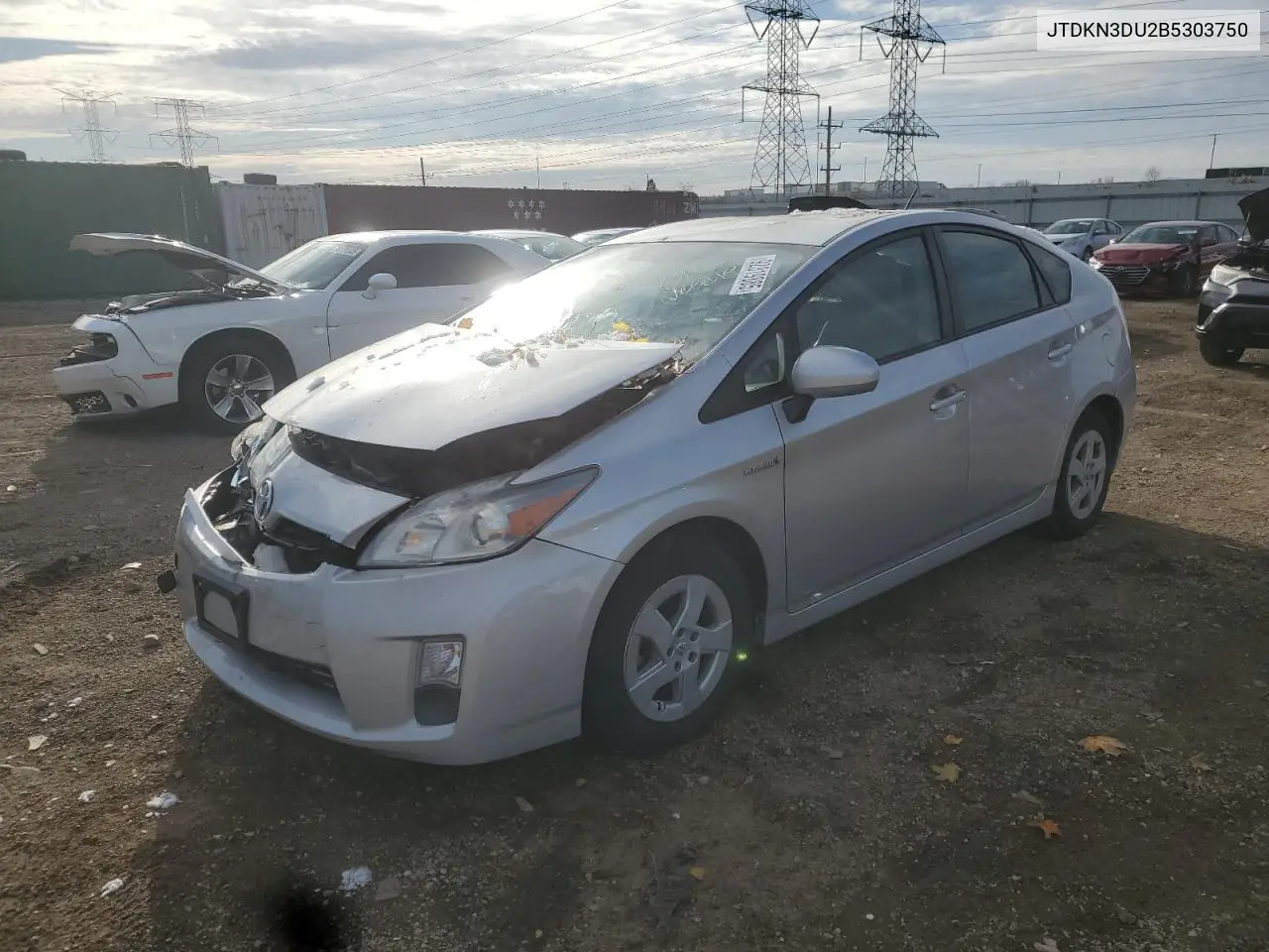 JTDKN3DU2B5303750 2011 Toyota Prius