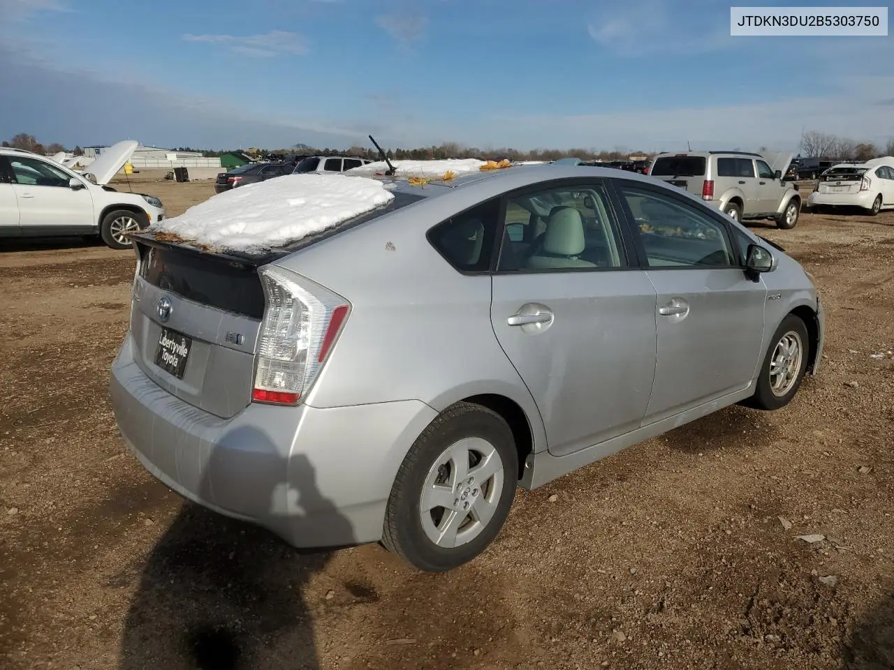 JTDKN3DU2B5303750 2011 Toyota Prius
