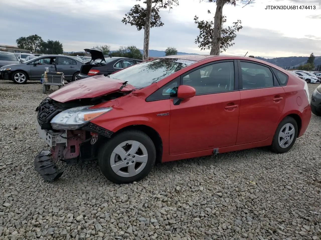 JTDKN3DU6B1474413 2011 Toyota Prius