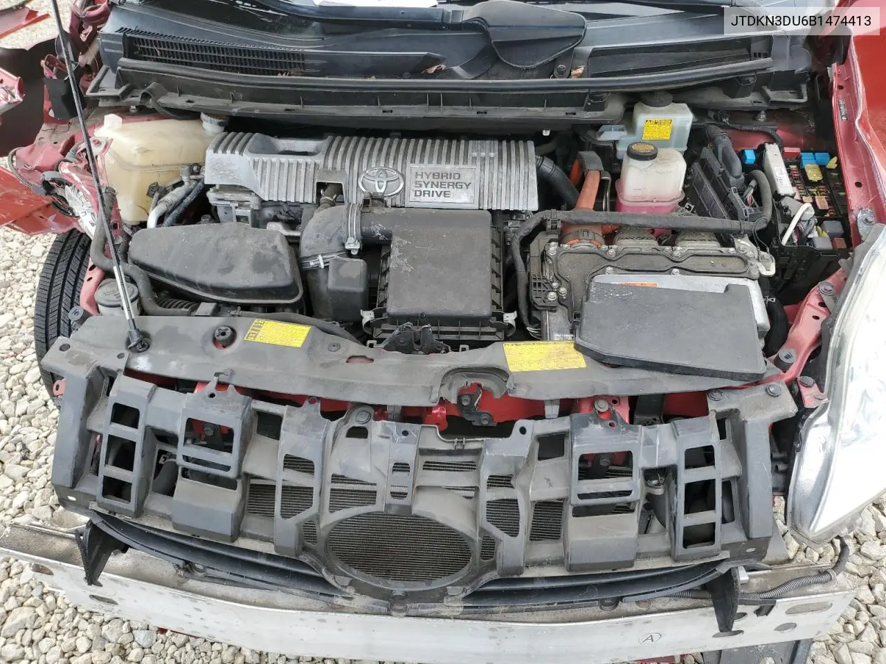 JTDKN3DU6B1474413 2011 Toyota Prius