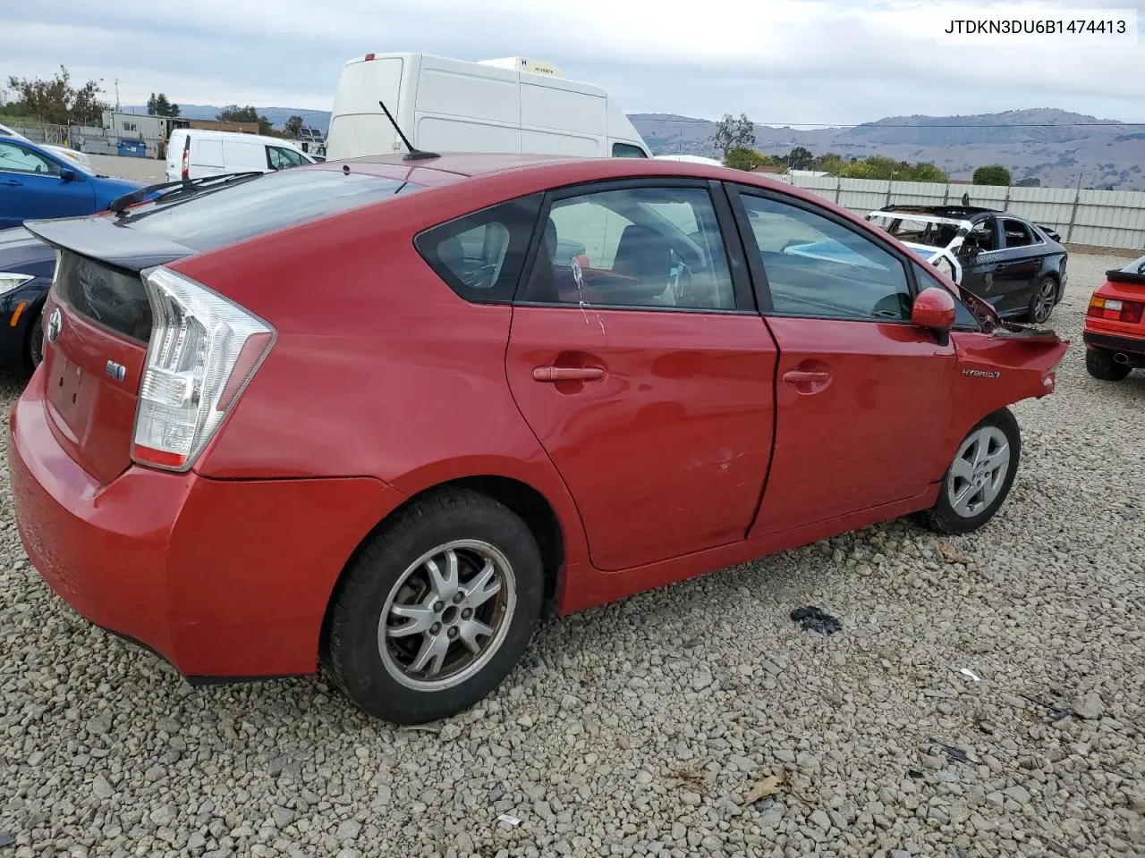 JTDKN3DU6B1474413 2011 Toyota Prius