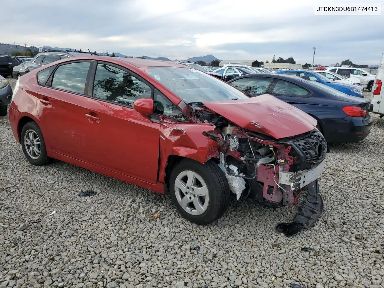 JTDKN3DU6B1474413 2011 Toyota Prius