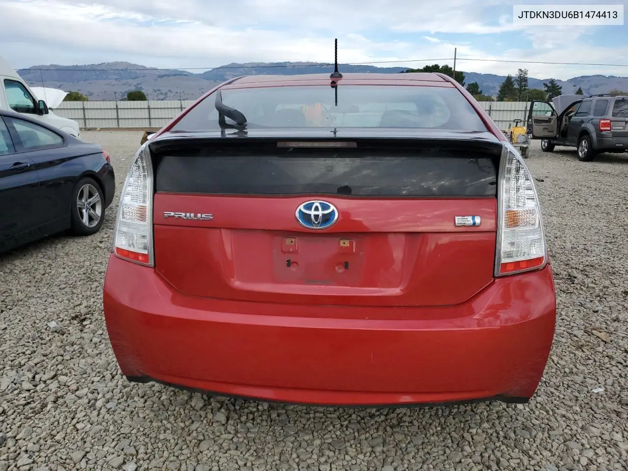 JTDKN3DU6B1474413 2011 Toyota Prius