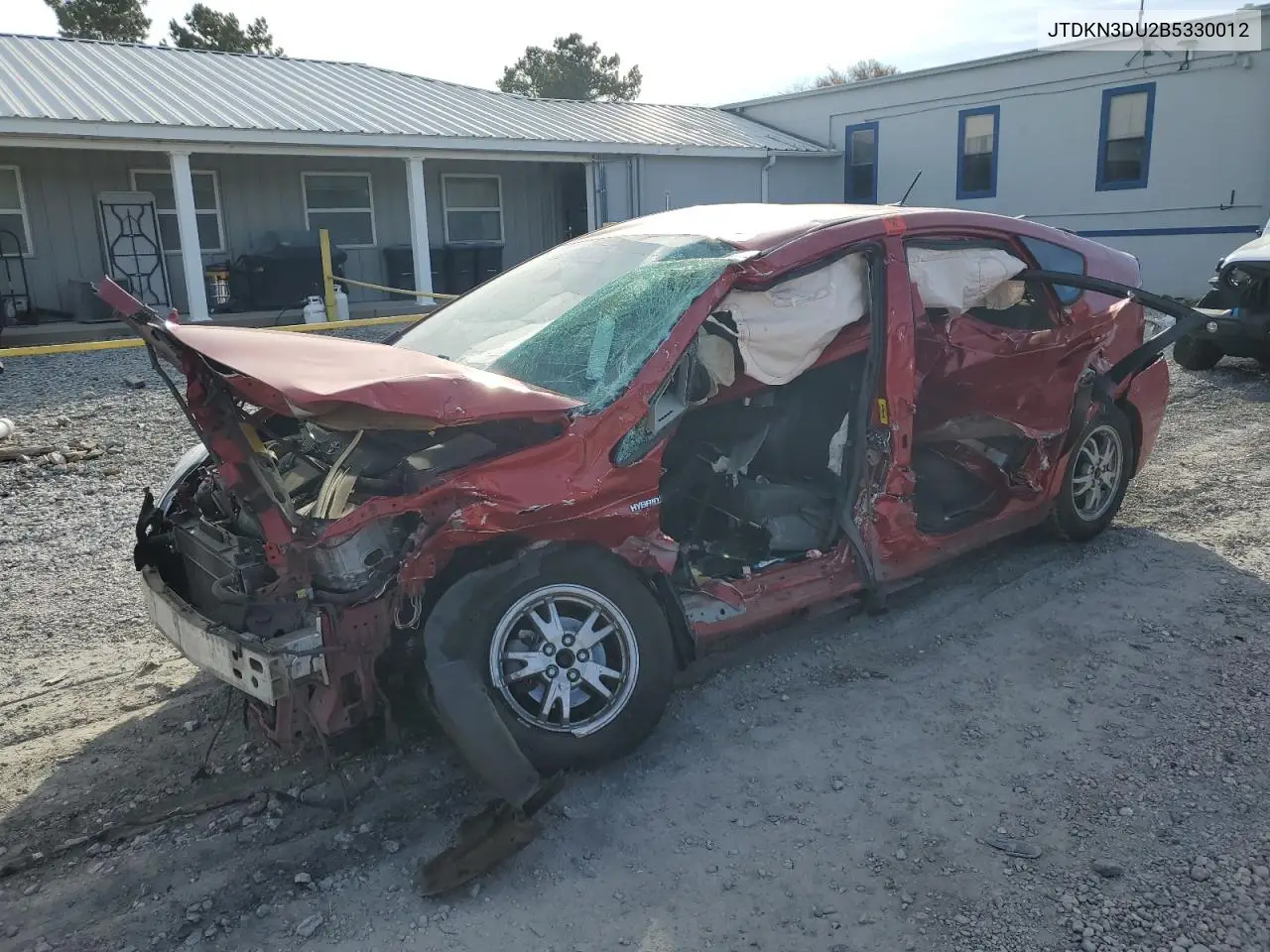 JTDKN3DU2B5330012 2011 Toyota Prius
