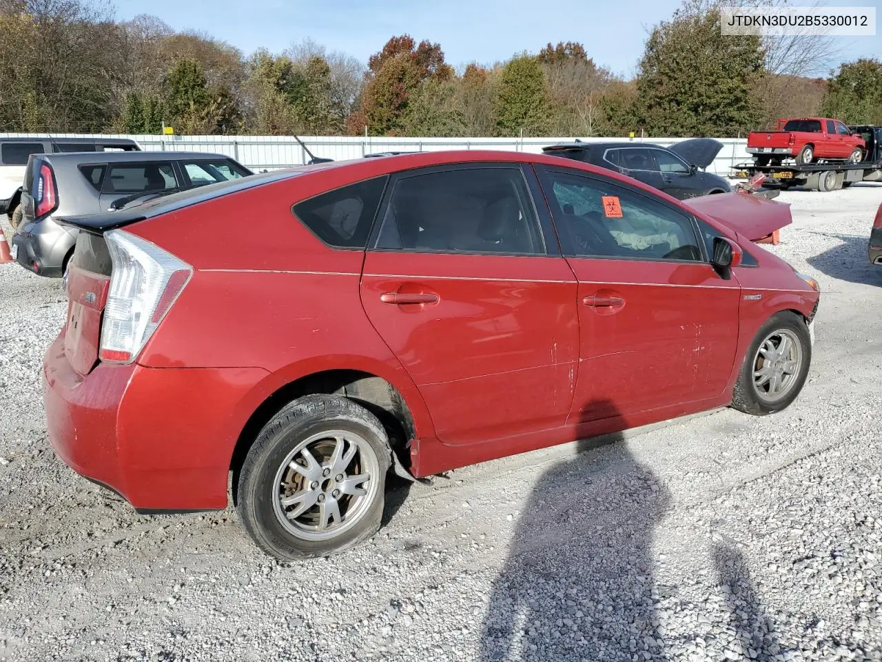JTDKN3DU2B5330012 2011 Toyota Prius