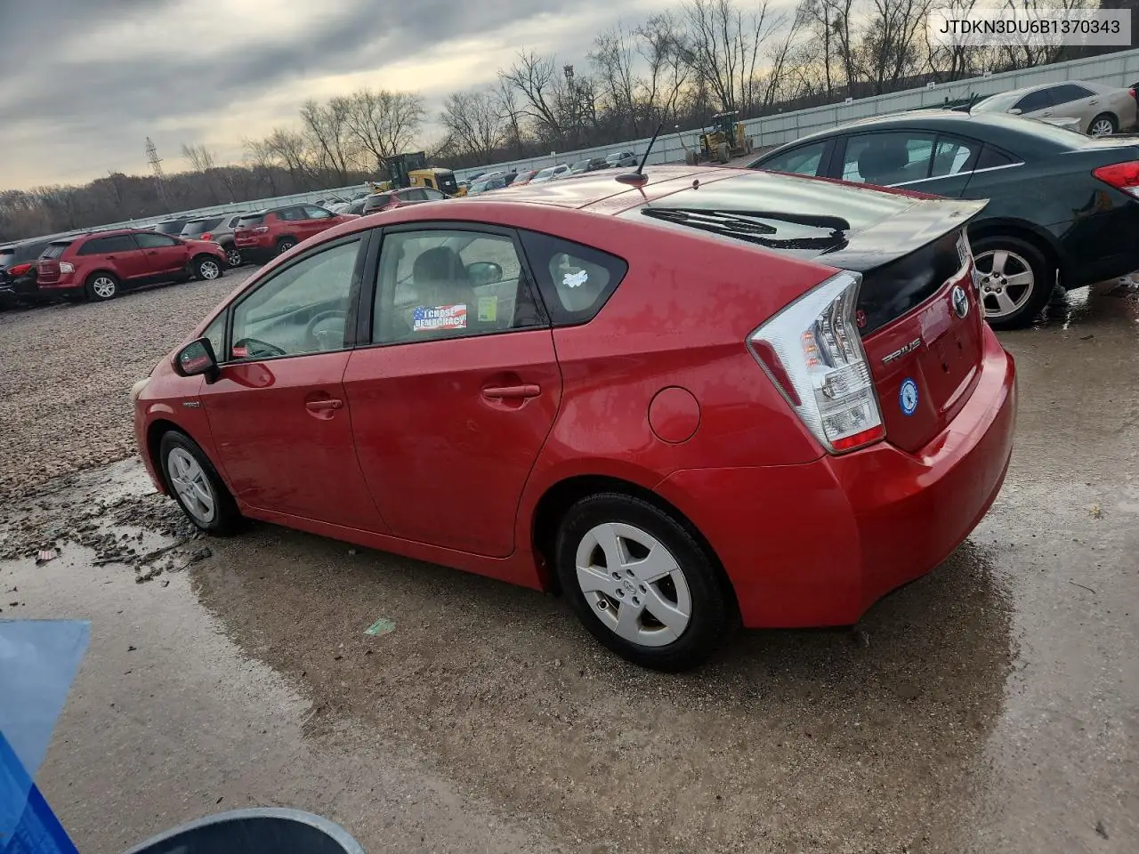 JTDKN3DU6B1370343 2011 Toyota Prius