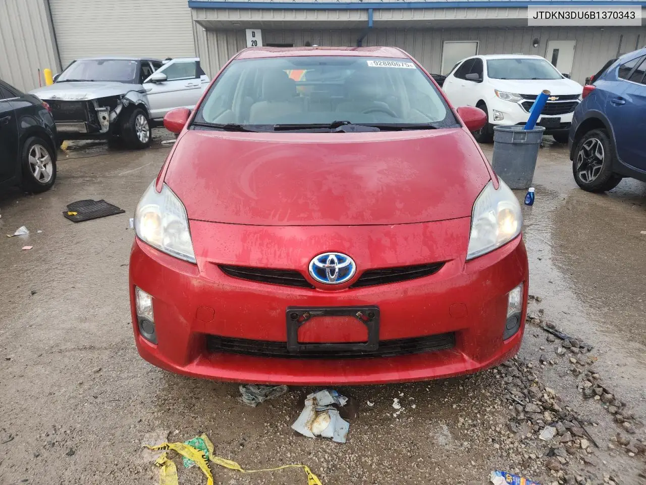 JTDKN3DU6B1370343 2011 Toyota Prius