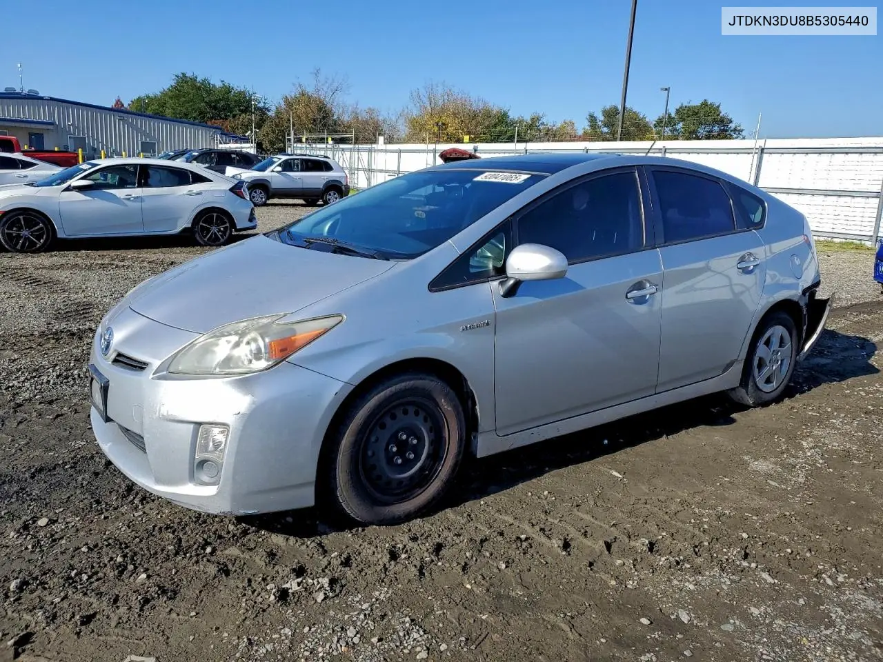 JTDKN3DU8B5305440 2011 Toyota Prius