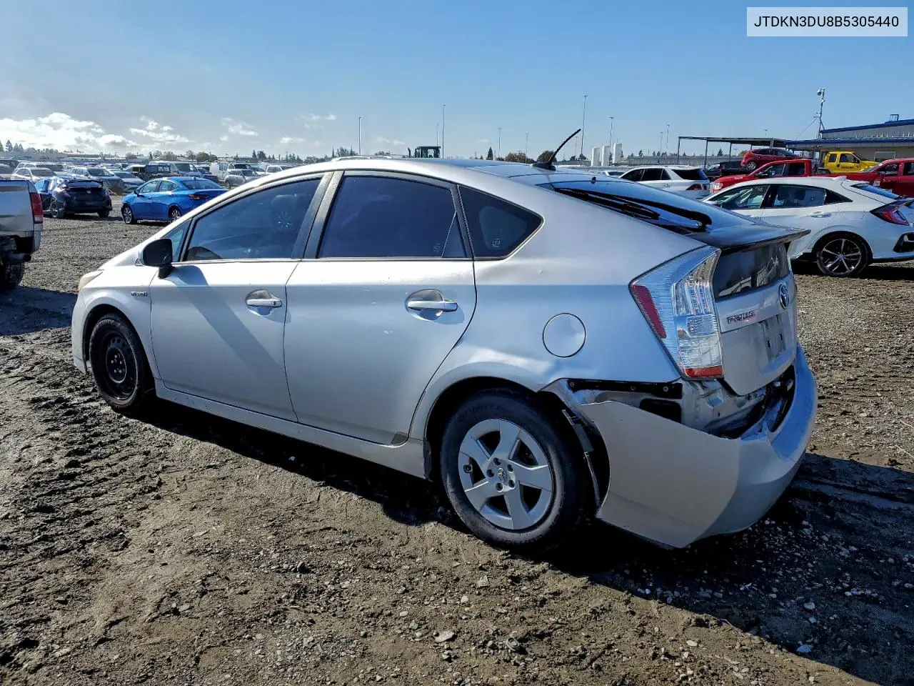 JTDKN3DU8B5305440 2011 Toyota Prius