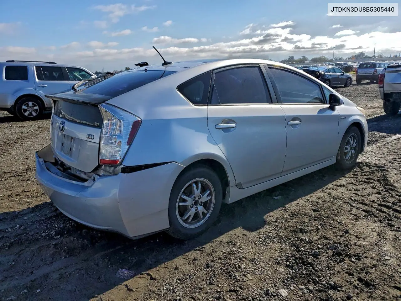 JTDKN3DU8B5305440 2011 Toyota Prius