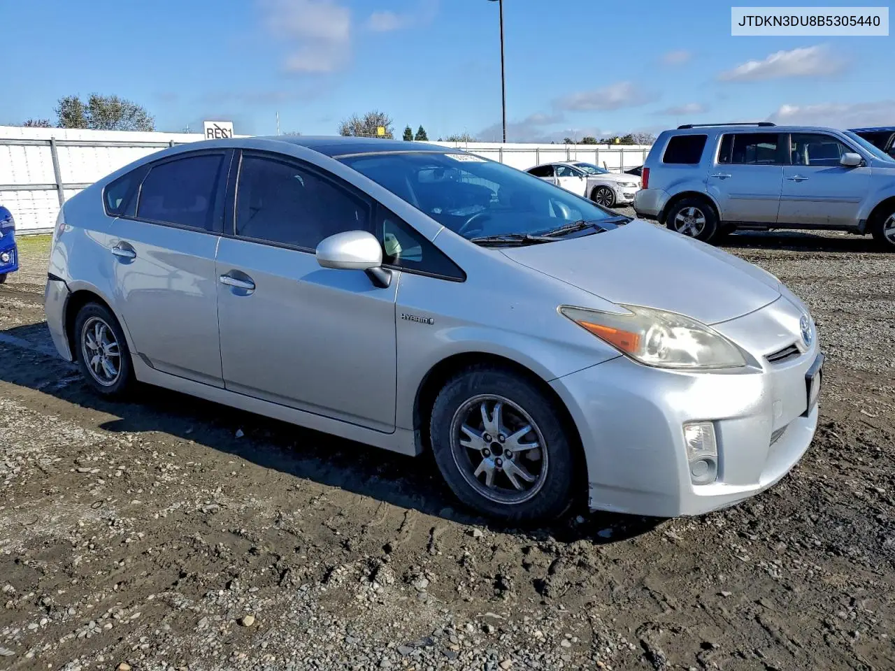 JTDKN3DU8B5305440 2011 Toyota Prius