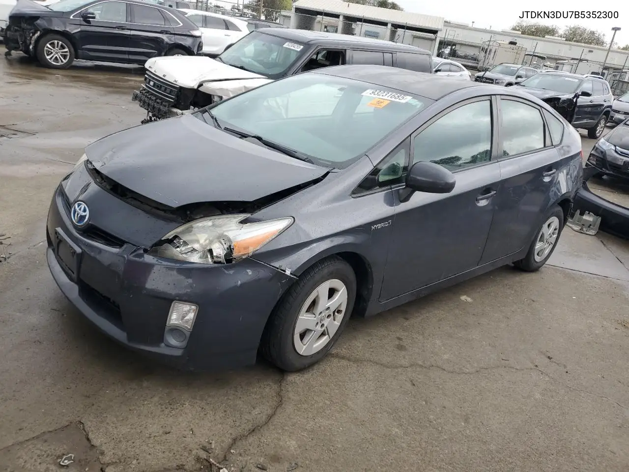 JTDKN3DU7B5352300 2011 Toyota Prius
