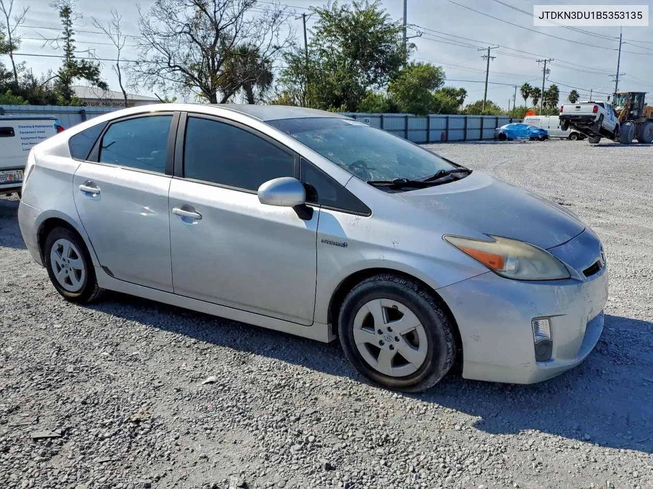JTDKN3DU1B5353135 2011 Toyota Prius