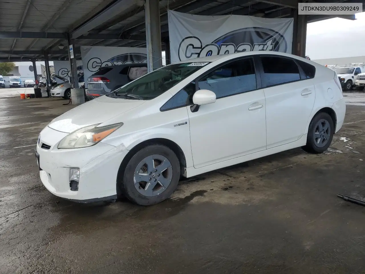 JTDKN3DU9B0309249 2011 Toyota Prius