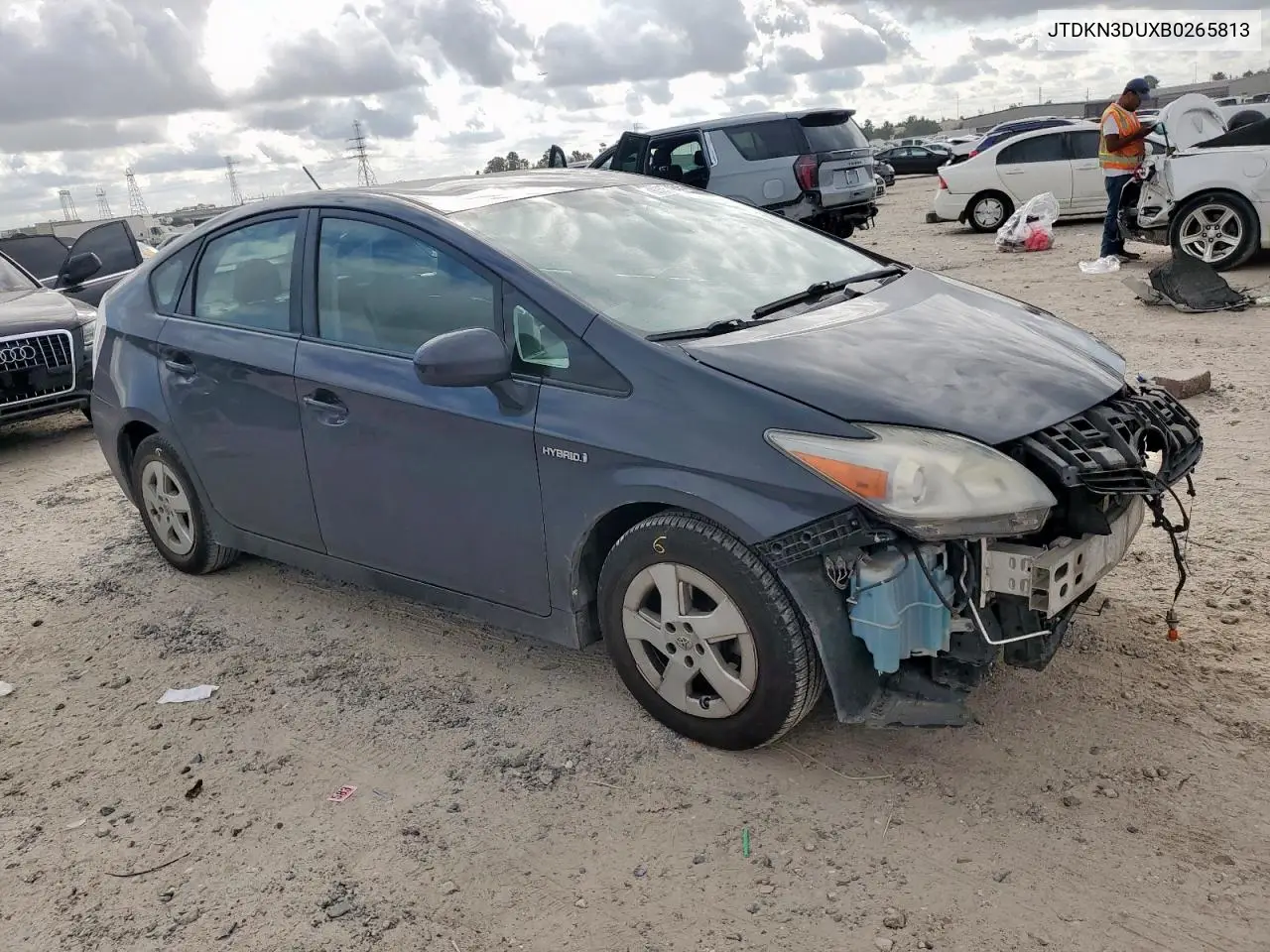 JTDKN3DUXB0265813 2011 Toyota Prius