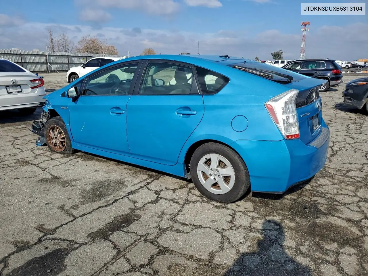 JTDKN3DUXB5313104 2011 Toyota Prius