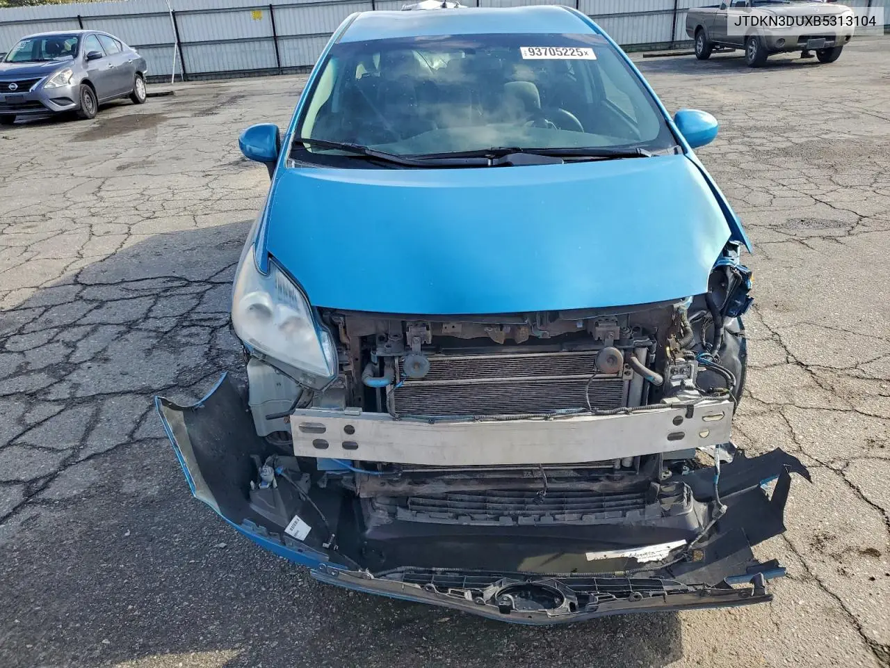 JTDKN3DUXB5313104 2011 Toyota Prius