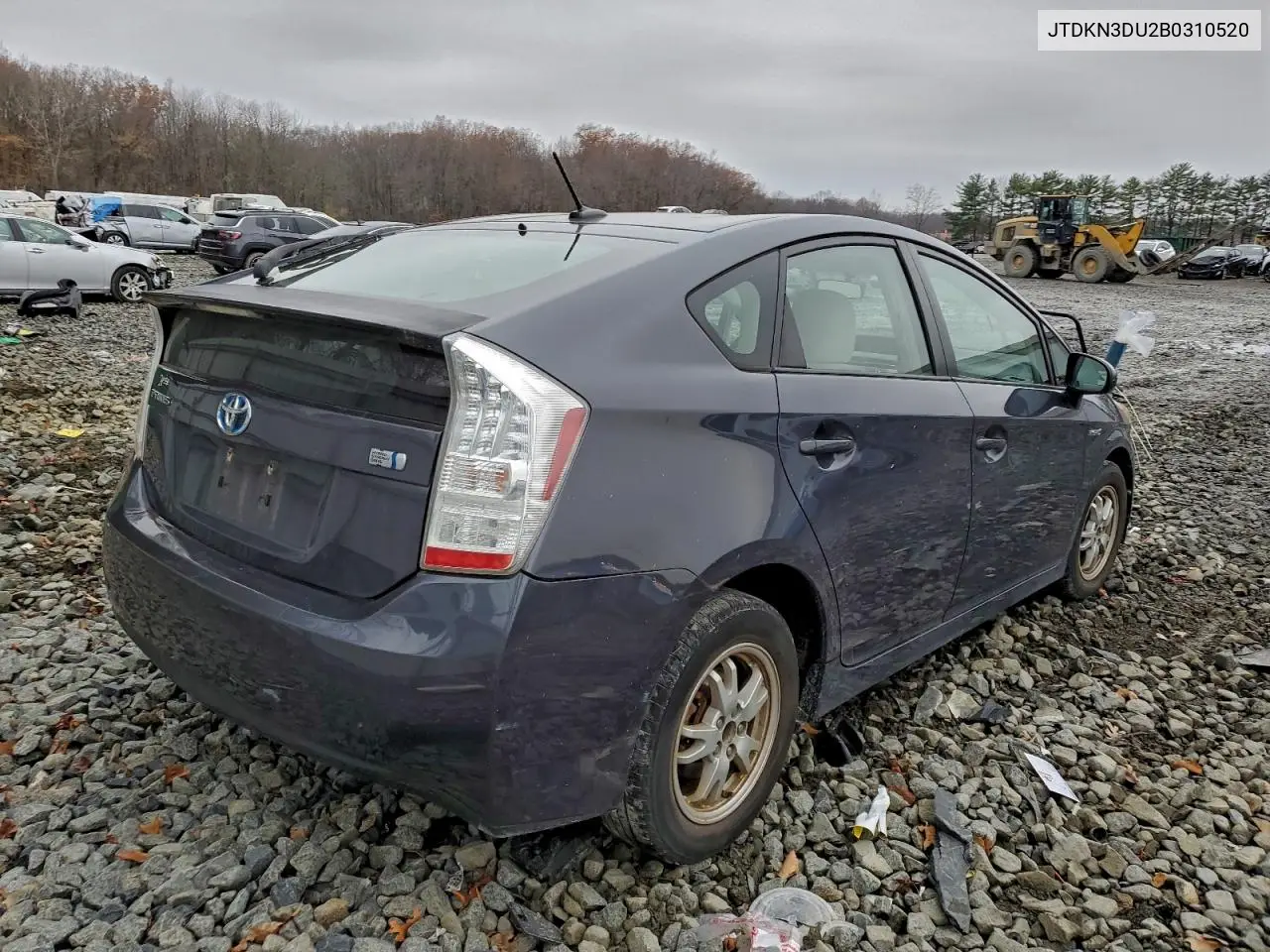 JTDKN3DU2B0310520 2011 Toyota Prius