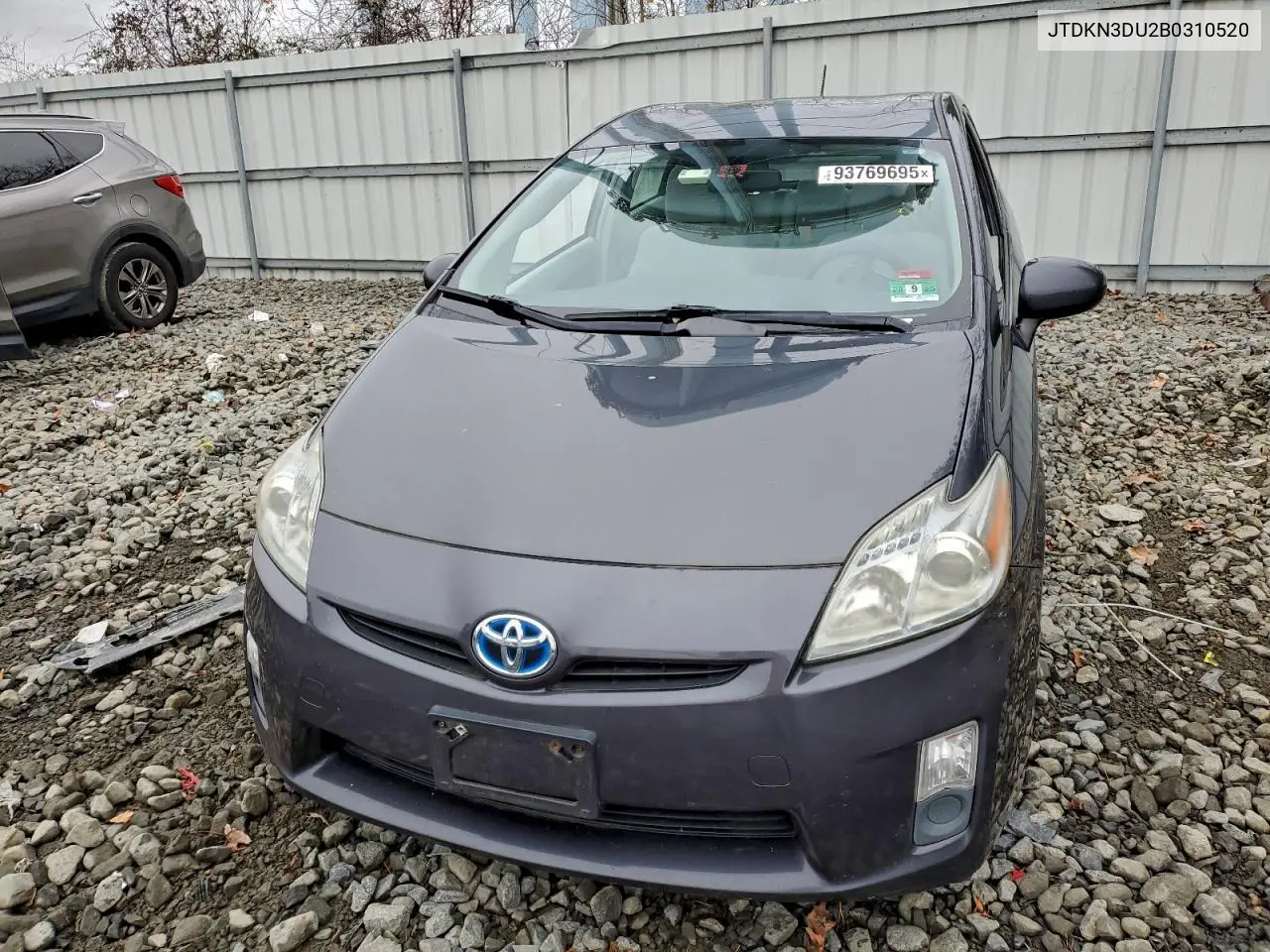 JTDKN3DU2B0310520 2011 Toyota Prius