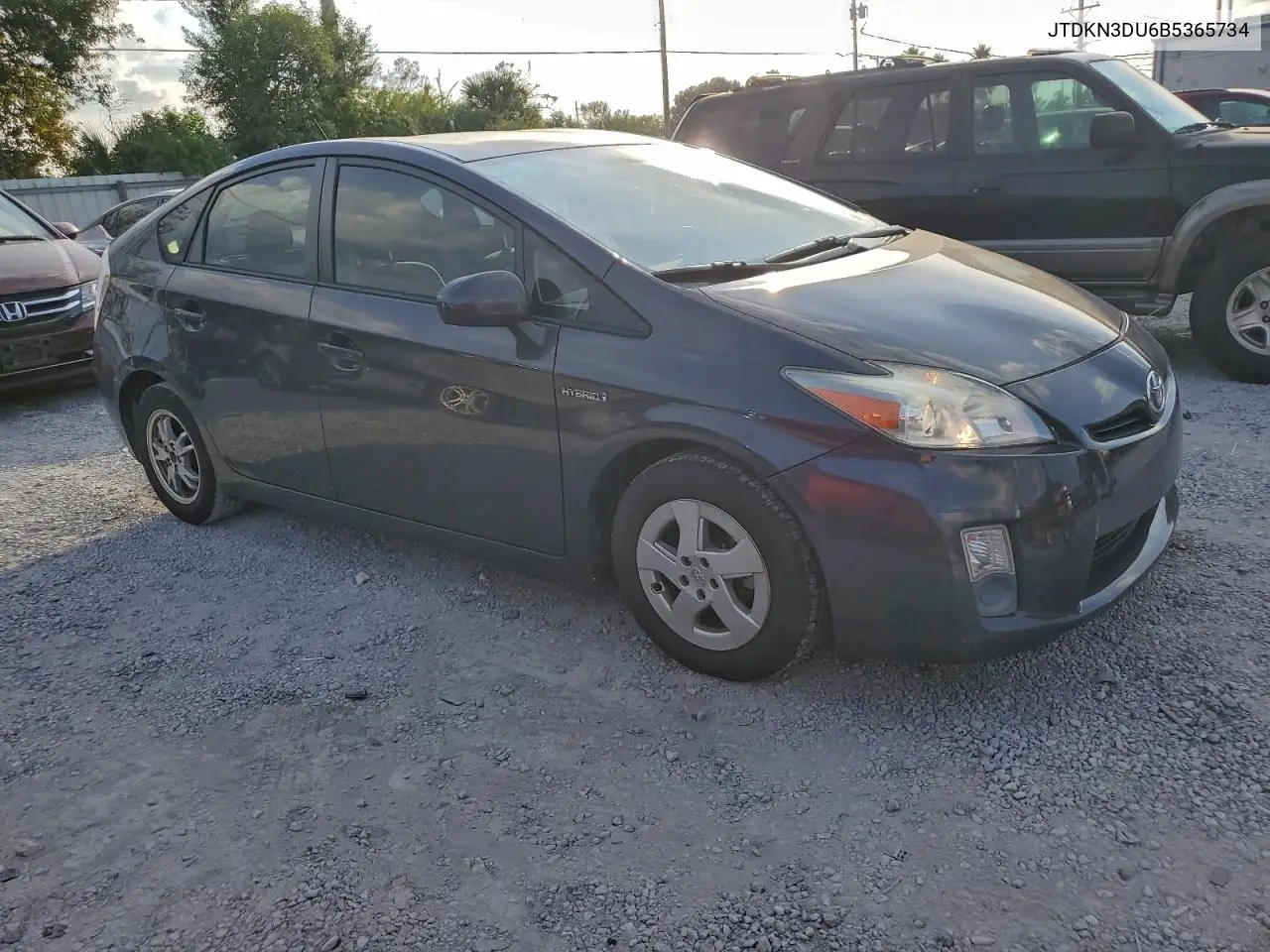 JTDKN3DU6B5365734 2011 Toyota Prius