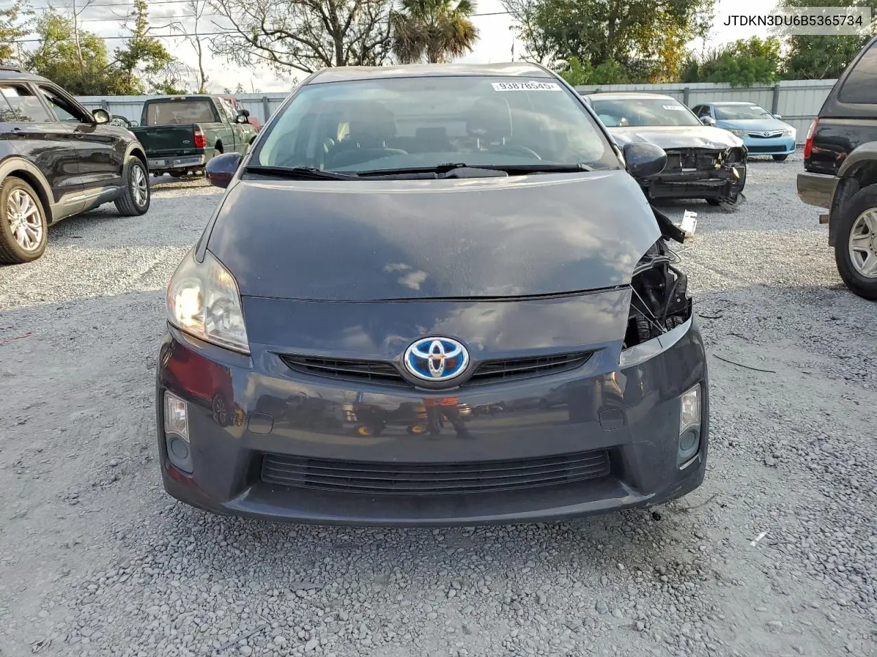 JTDKN3DU6B5365734 2011 Toyota Prius