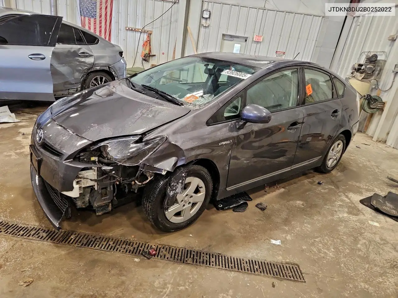 JTDKN3DU2B0252022 2011 Toyota Prius