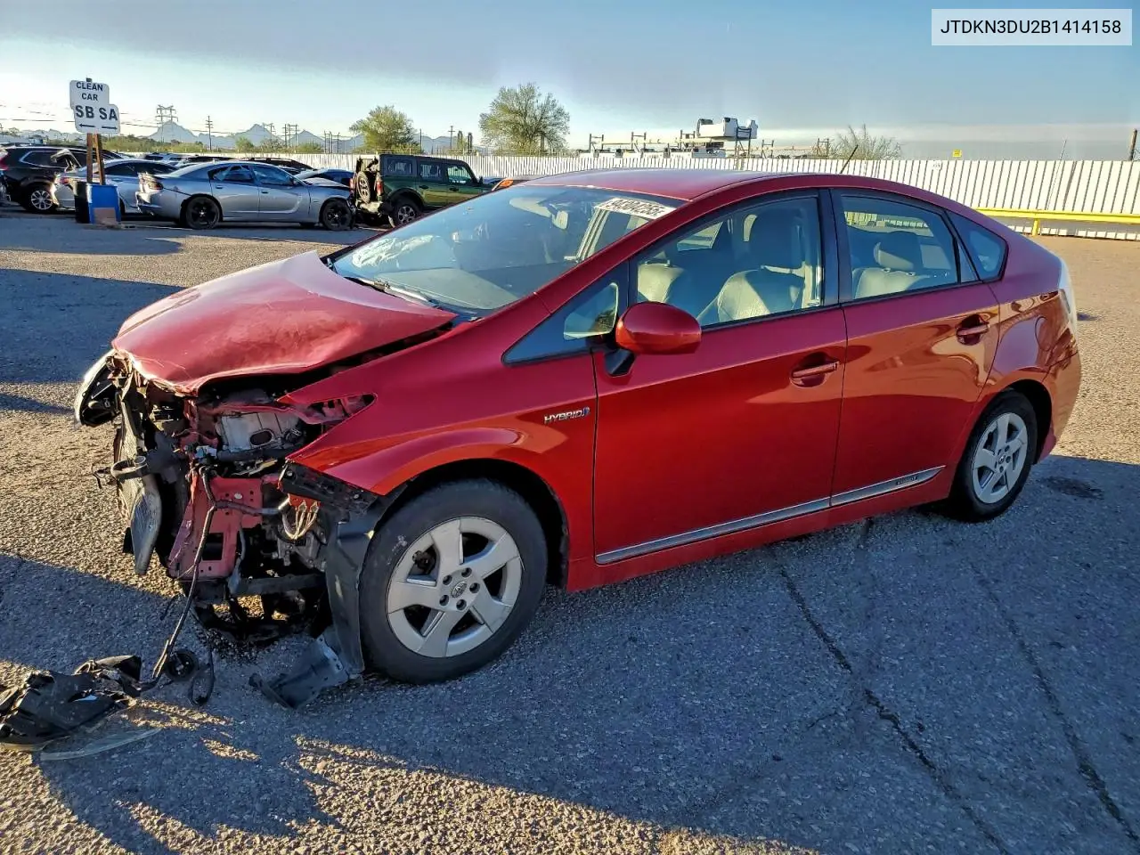 JTDKN3DU2B1414158 2011 Toyota Prius