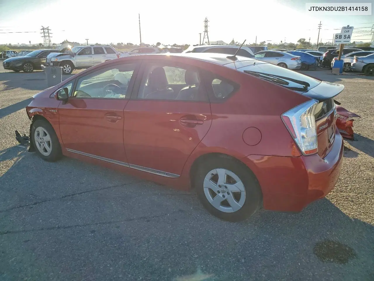 JTDKN3DU2B1414158 2011 Toyota Prius